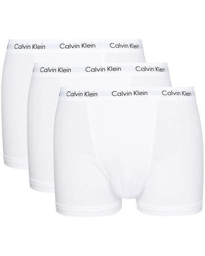 Calvin Klein Klassisches Short-Set - Weiß