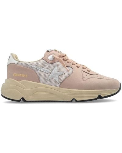 Golden Goose Running Sole panelled sneakers - Pink
