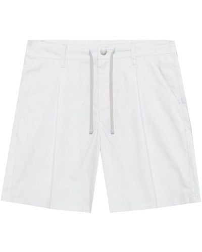 John Elliott Studio Cotton Bermuda Shorts - White