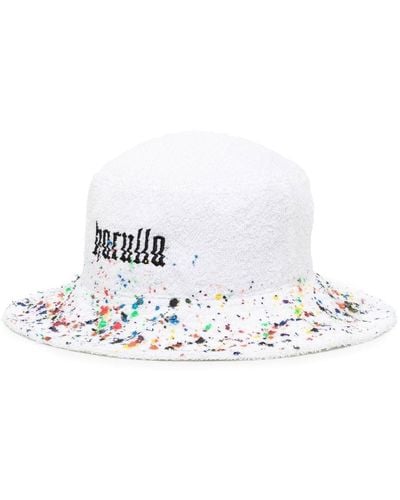 Haculla Glitched Bucket Hat - White