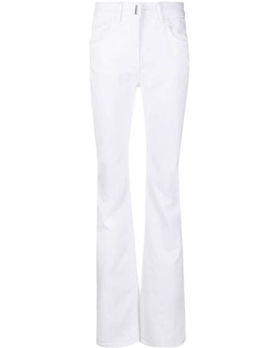 Givenchy Flared Extra-long Jeans - White