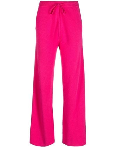 Chinti & Parker Drawstring-waist Cashmere Trousers - Pink