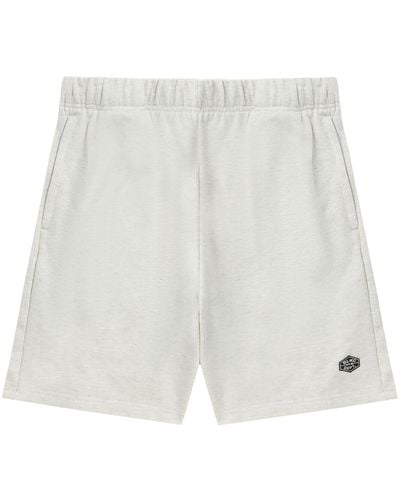 Chocoolate Shorts mit Logo-Print - Weiß