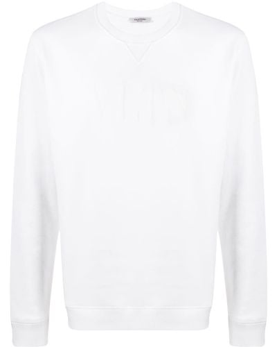 Valentino Garavani Vltn Sweatshirt - White