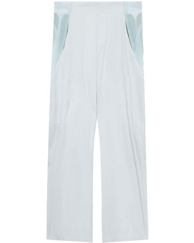 Post Archive Faction PAF Layered Straight Leg Trousers - White