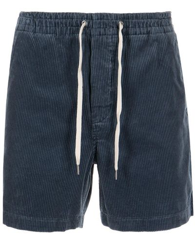 Polo Ralph Lauren Drawstring-waist Corduroy Shorts - Blue