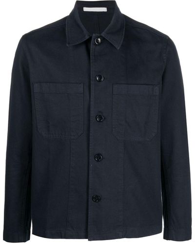 Norse Projects Long-sleeved Shirt Jacket - Blue