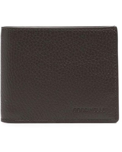 Coccinelle Grained-leather Wallet - Brown