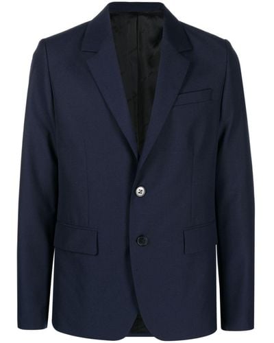 Zadig & Voltaire Notched-lapels Single-breasted Blazer - Blue