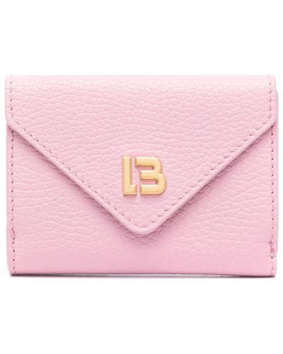 Bimba Y Lola Logo-plaque Envelope Wallet - Pink