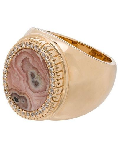 O Thongthai 14k Yellow Gold Diamond Ring - Metallic
