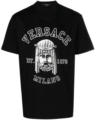 Versace バロッコ Tシャツ - ブラック