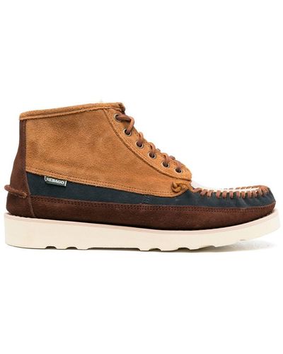 Sebago Cayuga Colour-block Sneakers - Brown