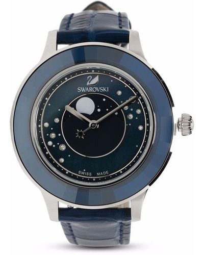 Swarovski Octea Lux Horloge - Blauw