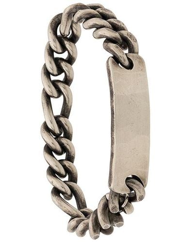Werkstatt:münchen Chain Plaque Bracelet - Metallic