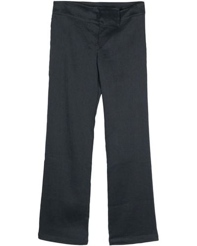 Paloma Wool Textured Straight Trousers - Blue