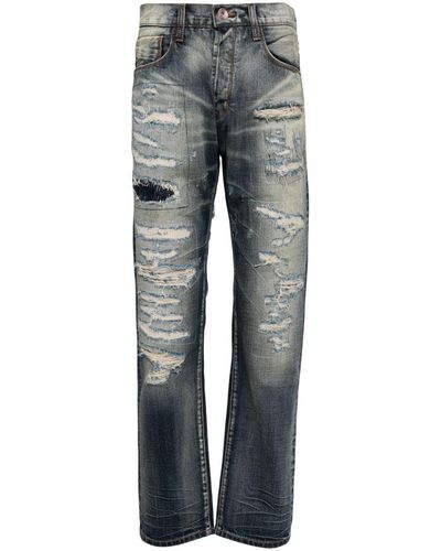Private Stock The Malcolm Straight-leg Jeans - Blue