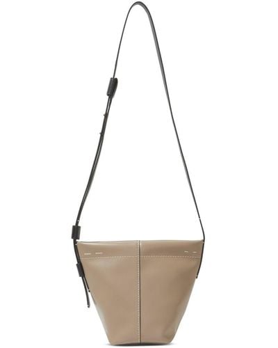 Proenza Schouler Mini Barrow Leather Bucket Bag - Natural