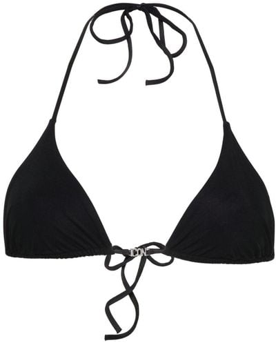 DSquared² Icon Clubbing Bikini Top - Black