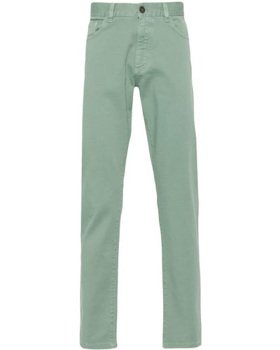 Zegna Mid-rise Slim-fit Jeans - Groen