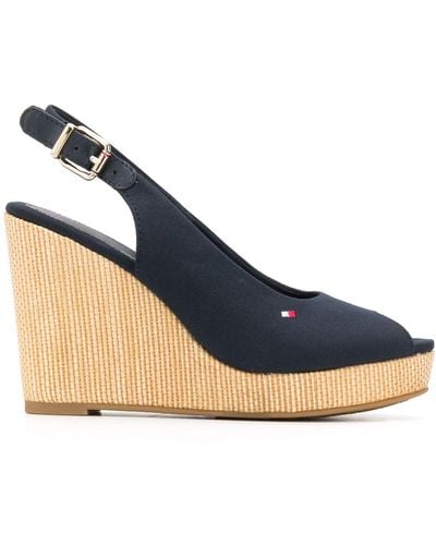 Tommy Hilfiger Sandalias con tira trasera Elena - Azul