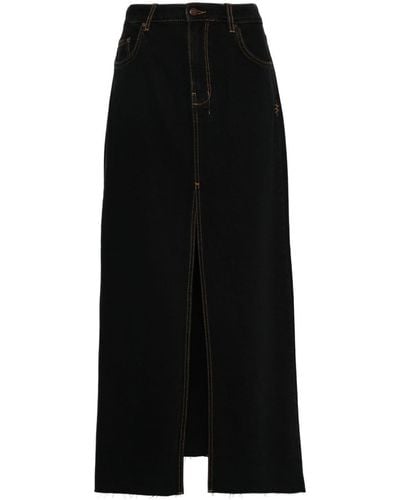 Ksubi Kara Maxi Denim Skirt - Black
