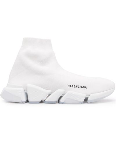 Balenciaga Speed 2.0 Sneakers - Wit