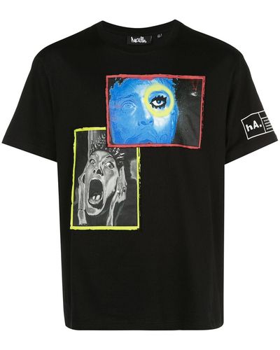 Haculla Comic Standard Tシャツ - ブラック