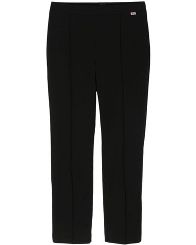 PS by Paul Smith Press-crease cropped wool trousers - Negro