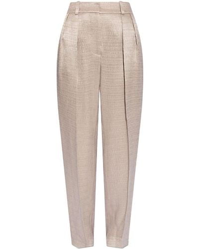 The Mannei Vertou High-waisted Pants - Natural