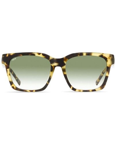 MCM 713 Sa Rectangular Sunglasses - Green