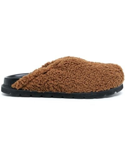 Reike Nen Loafer aus Faux Fur - Braun