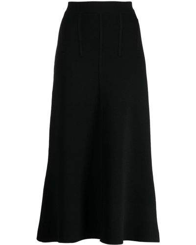 Manning Cartell Future Patch Knitted Midi Skirt - Black