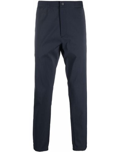 Theory Mid-rise Tapered Pants - Blue