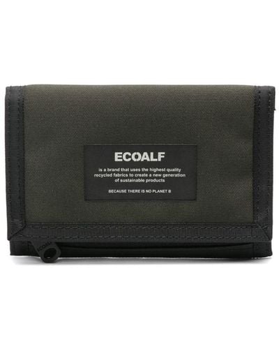 Ecoalf Baku Logo-print Wallet - Black