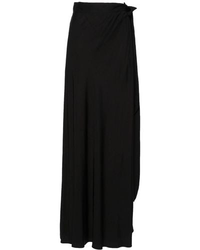 Diane von Furstenberg Krisa Wrapped High-waisted Skirt - Black