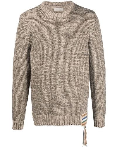 Nick Fouquet Tassel-detail Sweater - Gray