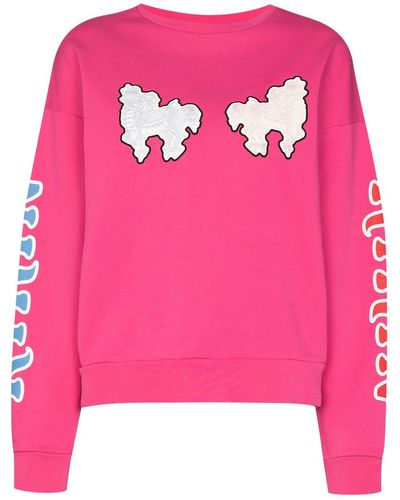 Kirin Sweater Met Logo - Roze