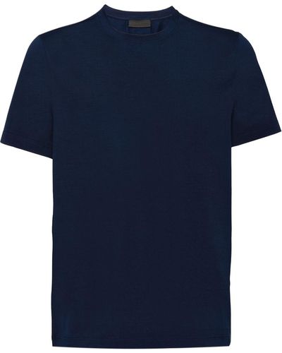 Prada プラダ スリム Tシャツ - ブルー