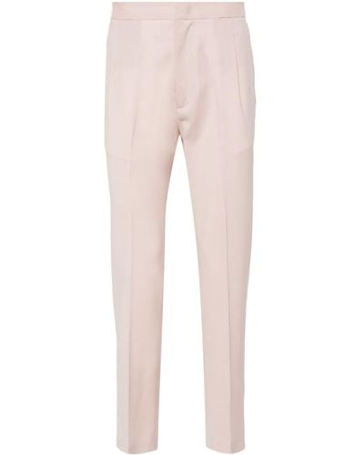 Low Brand Tailored Wool Trousers - Pink