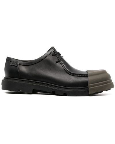 Camper Junction Contrast Derby Shoes - Black