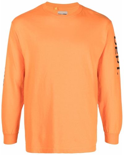 GALLERY DEPT. Top a maniche lunghe con stampa - Arancione