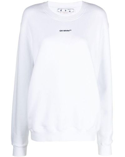 Off-White c/o Virgil Abloh Tie-dye Arrow Sweatshirt - White