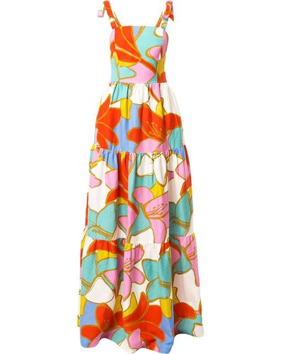 Rebecca Vallance Tirano Print Maxi Dress - Multicolour