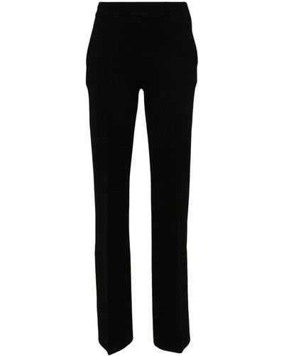 Mrz Pantalon à coupe droite - Noir