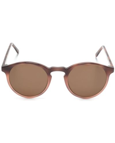A Kind Of Guise Palermo Pantos-frame Sunglasses - Brown