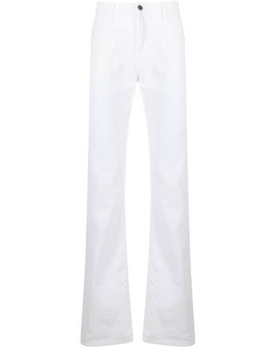 Gucci Klassische Bootcut-Jeans - Weiß