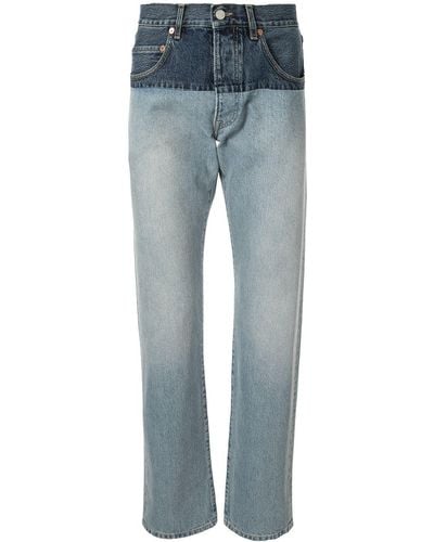 Vetements Jeans im Distressed-Look - Blau