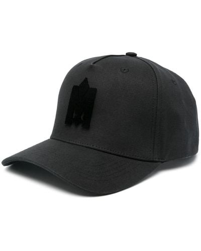 Mackage Gorra con aplique del logo - Negro