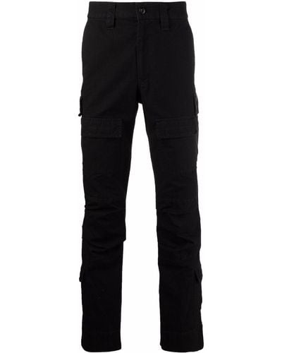 Balenciaga Slim-fit Cargo Trousers - Black